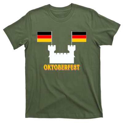 Oktoberfest Castle Flag T-Shirt