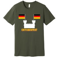 Oktoberfest Castle Flag Premium T-Shirt