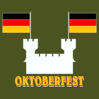 Oktoberfest Castle Flag Sustainable Knit Beanie