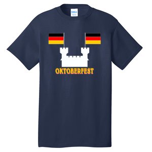 Oktoberfest Castle Flag Tall T-Shirt