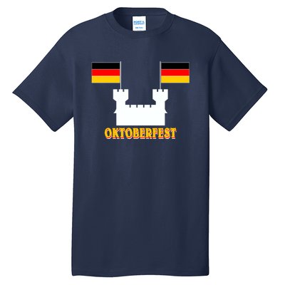 Oktoberfest Castle Flag Tall T-Shirt