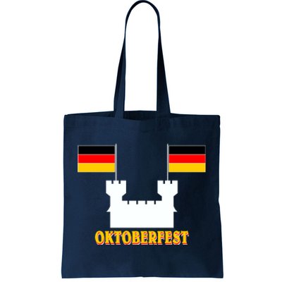 Oktoberfest Castle Flag Tote Bag