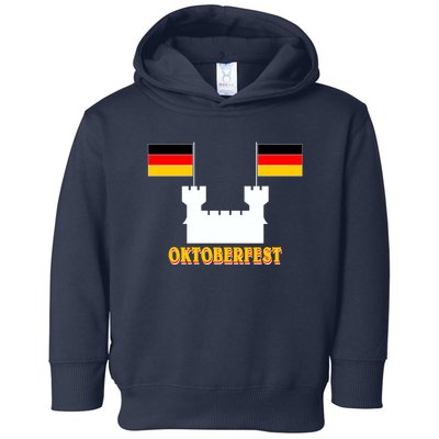 Oktoberfest Castle Flag Toddler Hoodie