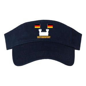 Oktoberfest Castle Flag Valucap Bio-Washed Visor