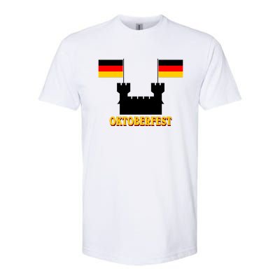 Oktoberfest Castle Flag Softstyle CVC T-Shirt