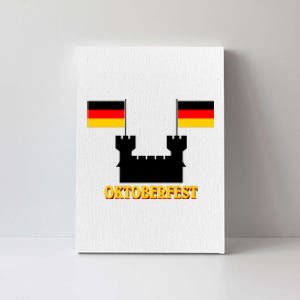 Oktoberfest Castle Flag Canvas