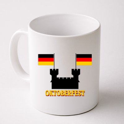 Oktoberfest Castle Flag Coffee Mug