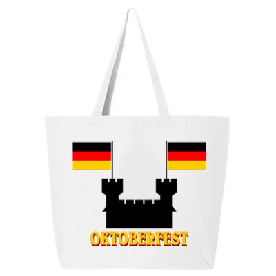 Oktoberfest Castle Flag 25L Jumbo Tote