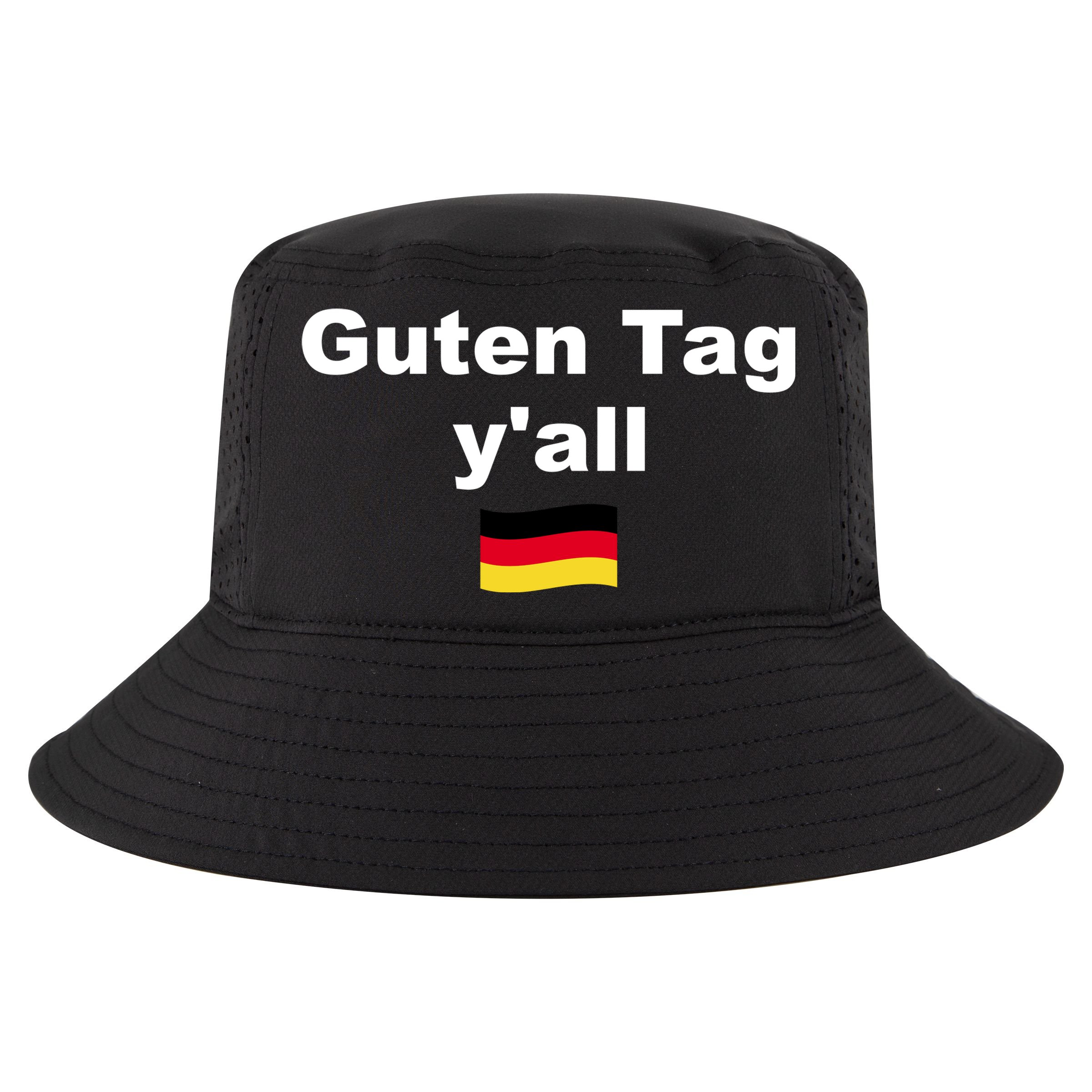 Oktoberfest | Guten Tag yall | Funny Outfit Germany Flag Cool Comfort Performance Bucket Hat