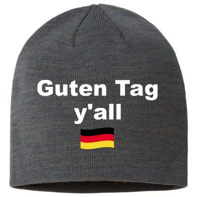 Oktoberfest | Guten Tag yall | Funny Outfit Germany Flag Sustainable Beanie