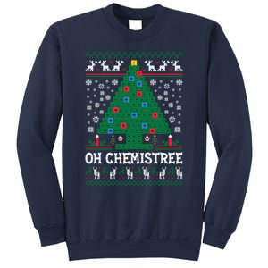 Oh Chemistree Funny Science Periodic Christmas Sweatshirt