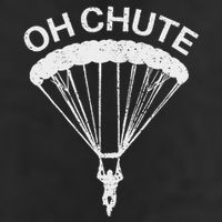 Oh Chute Funny Skydiving Gift For Skydiver Parachute Jumping 11oz C Handle Ceramic Mug