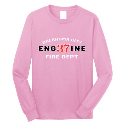 Oklahoma City Fire Dept Engine 37 Long Sleeve Shirt
