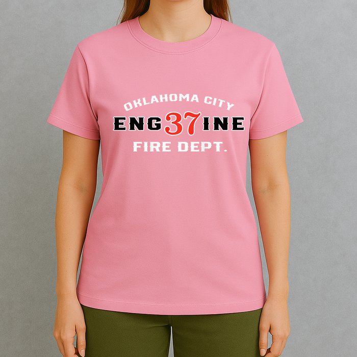 Oklahoma City Fire Dept Engine 37 T-Shirt