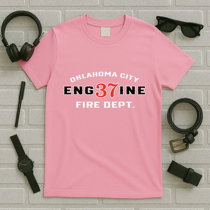 Oklahoma City Fire Dept Engine 37 T-Shirt