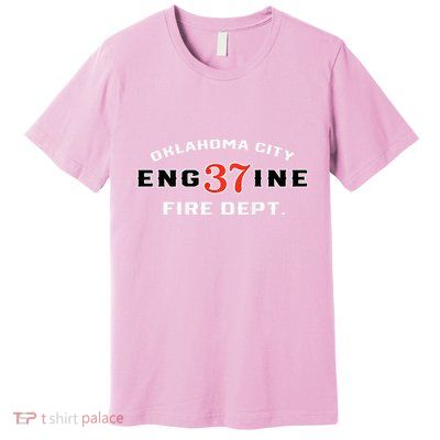 Oklahoma City Fire Dept Engine 37 Premium T-Shirt