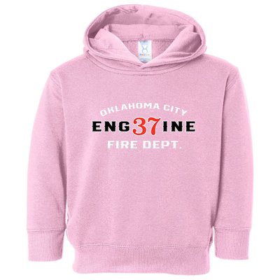 Oklahoma City Fire Dept Engine 37 Toddler Hoodie