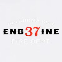 Oklahoma City Fire Dept Engine 37 Cooling Performance Crew T-Shirt