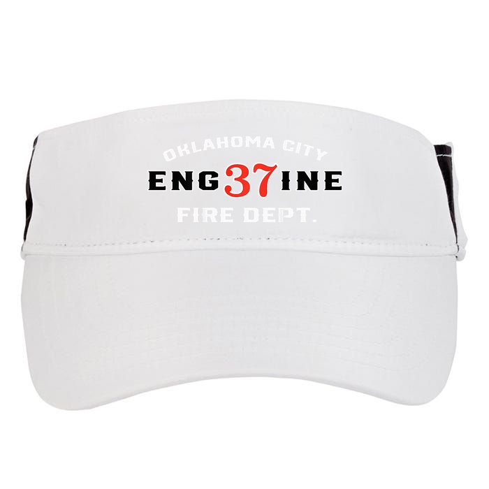Oklahoma City Fire Dept Engine 37 Adult Drive Performance Visor