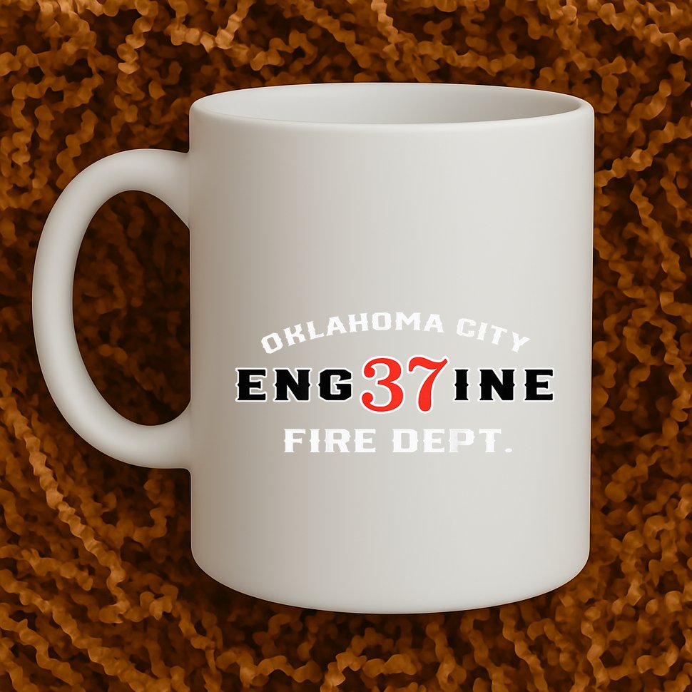 Oklahoma City Fire Dept Engine 37 Mug