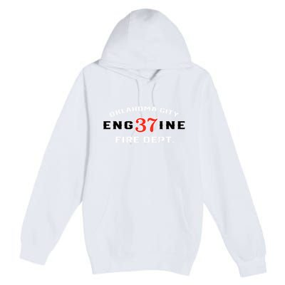 Oklahoma City Fire Dept Engine 37 Premium Pullover Hoodie