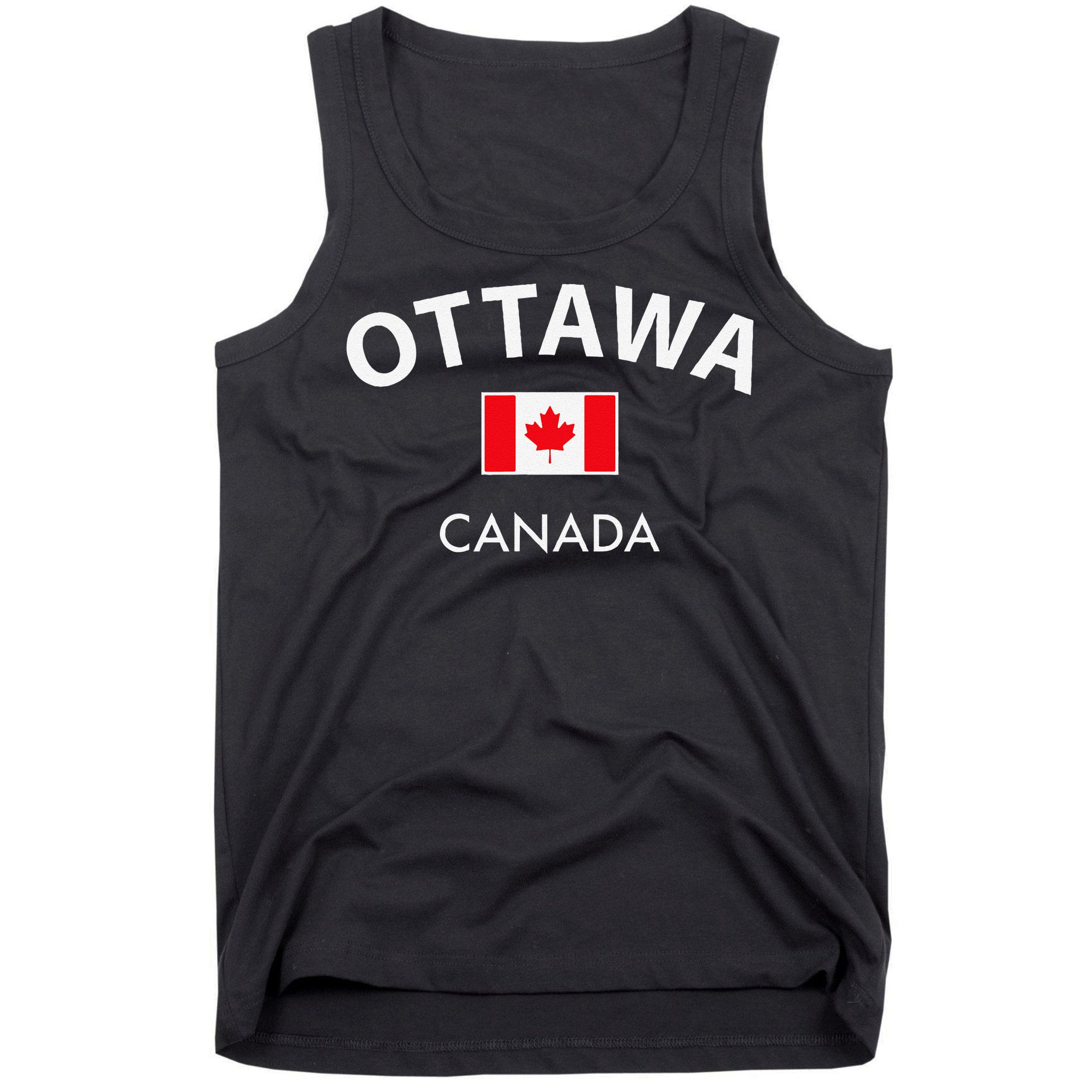Ottawa Canada Flag Proud Canadian Tank Top