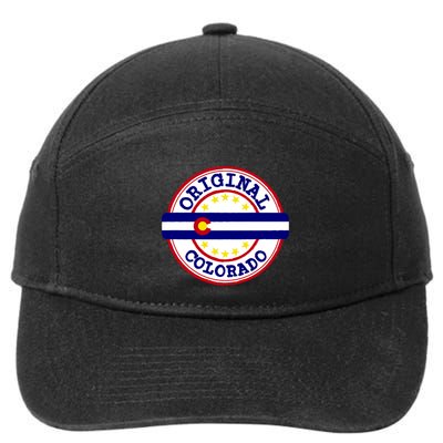 Original Colorado Flag Logo 7-Panel Snapback Hat
