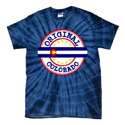 Original Colorado Flag Logo Tie-Dye T-Shirt