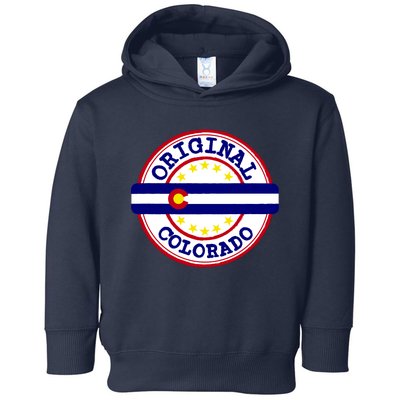 Original Colorado Flag Logo Toddler Hoodie