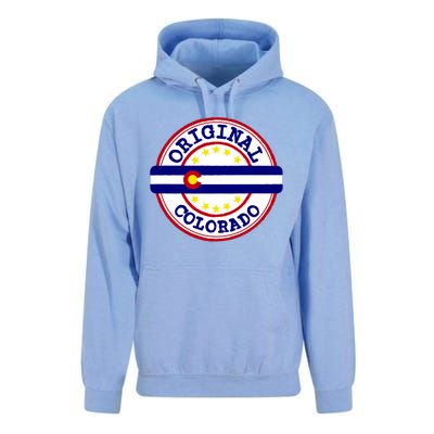 Original Colorado Flag Logo Unisex Surf Hoodie