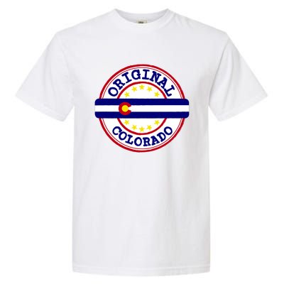 Original Colorado Flag Logo Garment-Dyed Heavyweight T-Shirt