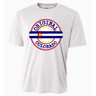 Original Colorado Flag Logo Cooling Performance Crew T-Shirt