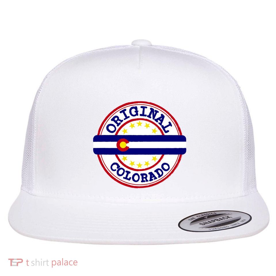 Original Colorado Flag Logo Flatbill Hat