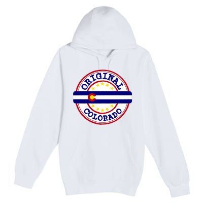 Original Colorado Flag Logo Premium Pullover Hoodie