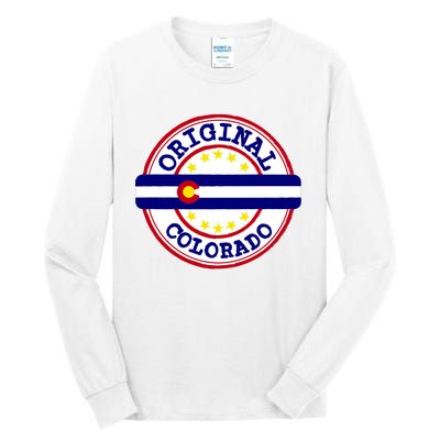 Original Colorado Flag Logo Tall Long Sleeve T-Shirt