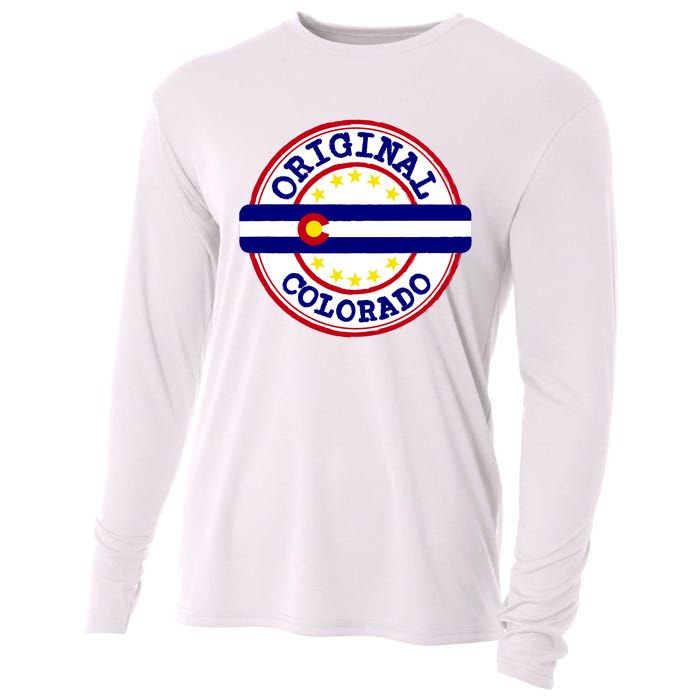 Original Colorado Flag Logo Cooling Performance Long Sleeve Crew