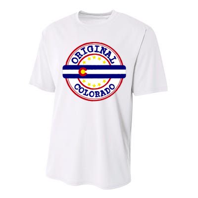 Original Colorado Flag Logo Performance Sprint T-Shirt