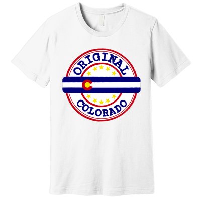 Original Colorado Flag Logo Premium T-Shirt