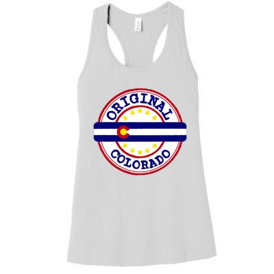 Original Colorado Flag Logo Women's Racerback Tank