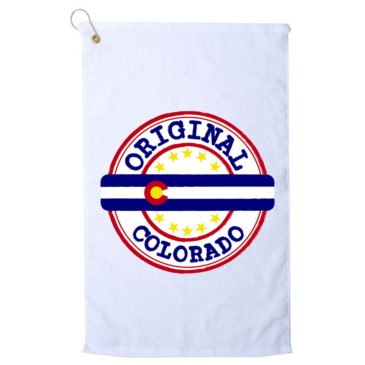 Original Colorado Flag Logo Golf Towel