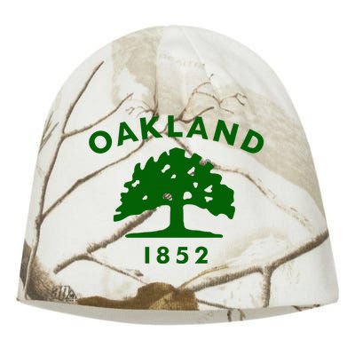 Oakland City Flag State Of California The Bay Area Town Kati - Camo Knit Beanie