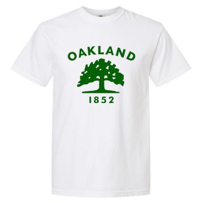 Oakland City Flag State Of California The Bay Area Town Garment-Dyed Heavyweight T-Shirt