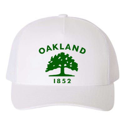 Oakland City Flag State Of California The Bay Area Town Yupoong Adult 5-Panel Trucker Hat