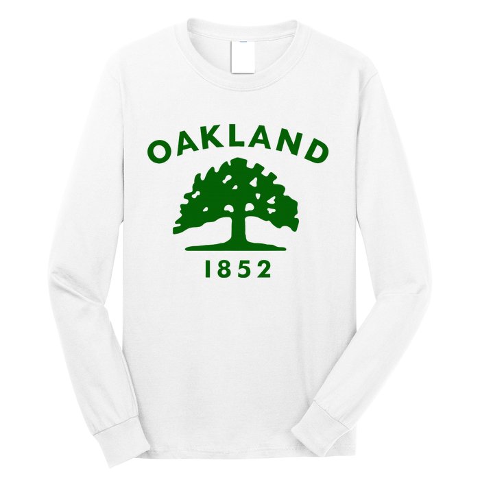 Oakland City Flag State Of California The Bay Area Town Long Sleeve Shirt