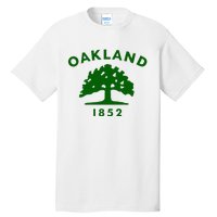 Oakland City Flag State Of California The Bay Area Town Tall T-Shirt