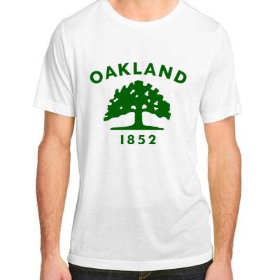 Oakland City Flag State Of California The Bay Area Town Adult ChromaSoft Performance T-Shirt