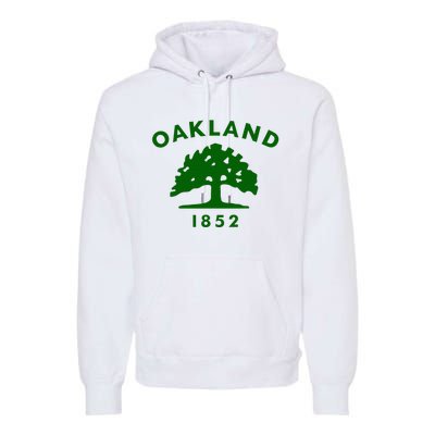 Oakland City Flag State Of California The Bay Area Town Premium Hoodie