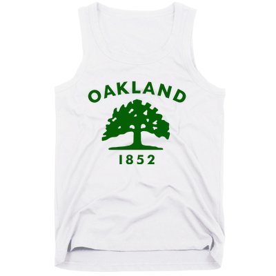 Oakland City Flag State Of California The Bay Area Town Tank Top