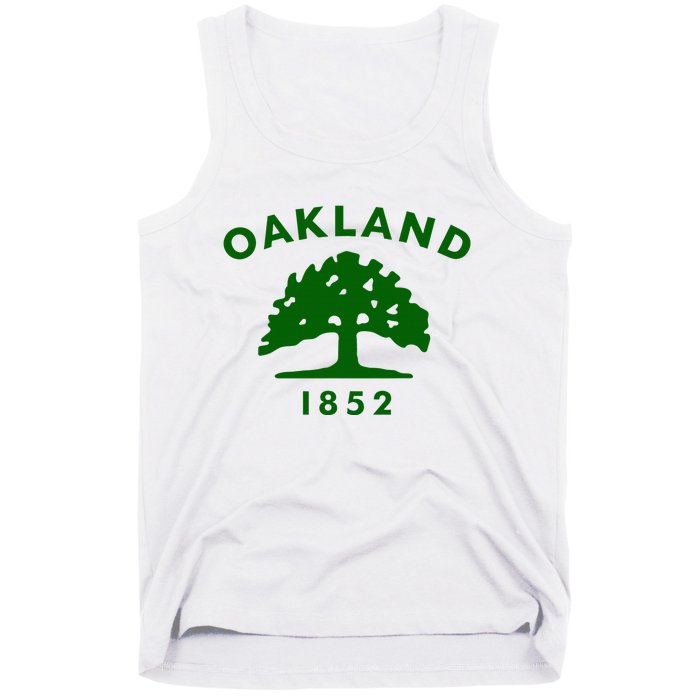 Oakland City Flag State Of California The Bay Area Town Tank Top