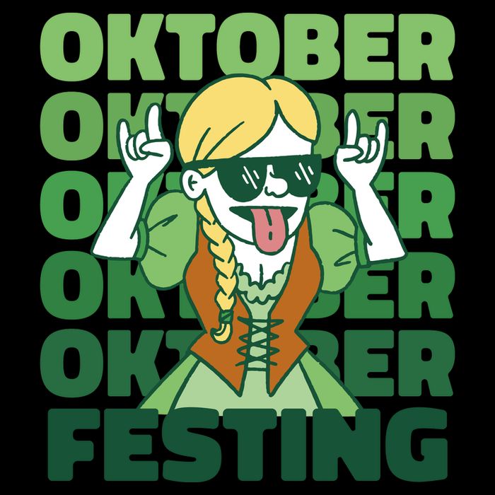 Oktoberfest Celebration Festive German 16 in Basic Backpack
